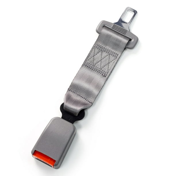 GRAY AUTO CAR Type R SAFETY SEAT BELT BUCKLE CLIP ADJUSTABLE EXTENSION EXTENDER